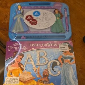 Disney Princess Writing Adventure Set - Blue and Purple